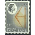 Swaziland 1962 - SG91 - 1c orange/black - Battl...