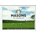 Alcohol MASON'S DRY YORKSHIRE GIN Postcard