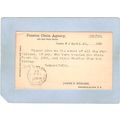 New Jersey Trenton Penny Post Card April 26 189...