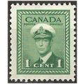 Canada 1942 SG375 1c Green Mounted Mint . .. .