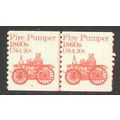 1908 20c Fire Pumper Fine MNH Dry Gum CNP Left ...