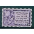 1014 3c Gutenberg Bible Fine MNH MA0107