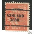 PRECANCEL -T&T ASHLAND, NEB 703 ON 0.5c PREXY