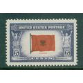 918 5c Flag of Albania Fine MNH MA0010