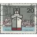 GERMANY, Capitals, Hamburg, grey 1964, 20pf, #4