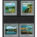 New Zealand 1983 Beautiful New Zealand set 4v S...