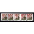 2149av 18c George Washington Fine MNH Dry Gum P...