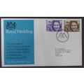 POST OFFICE - ROYAL WEDDING FIRST DAY COVER 197...