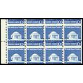 1510c, Mint NH 10¢ Scarce Misperfed Booklet Pan...