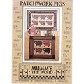 Mumm’s The Word Patchwork Pigs 2 Wall Quilts 38...