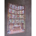 Valentines Postcard - Westminster Abbey, London...