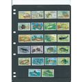 st.vincent stamps fish range mnh sg422 sg 422