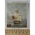 1936 Players Old Naval Prints No. 20 HMS Vangua...