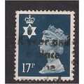 Northern Ireland GB 1990 17p Deep Blue Machin S...