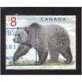 1997 canada grizzly bear $3 f/u sg1762a