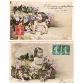 2 CARTES POSTALES - Bébé - ref 11