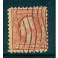 Used 425 2c George Washington Barely Clears A09361