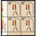 1610, Mint NH $1 Dramatic Color Shift Error Pla...