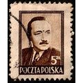 Poland 1948 President Boleslaw Bierut 5z Used S...