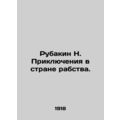 Rubakin N. Adventures in the Land of Slavery. In Russian /Rubakin N. Priklyuch