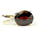 Mozambique Garnet, 14KY Gold Pendant, P022