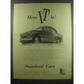 1955 Standard Cars Ad - Here It is