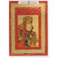 Xmas Card - "Son and Family" 8 x 5.5" in Cellop...