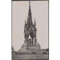 Albert Memorial, London, 1909 - Postcard