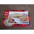 Clan Wallace Tartan Postcard - The Harrows, Loc...