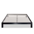 Full size Contemporary Black Metal Platform Bed...