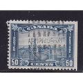 CANADA 1930-1 MONUMENT EVANGELINE 50c BLUE USED...