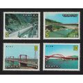 Taiwan Road Bridges 4v 1986 MNH SG#1676-1679