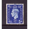GREAT BRITAIN 1937 SG 466 2 1/2d ULTRAMARINE FI...