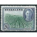 Nyasaland 1945 SG154 2/6d Emerald & Blue Mounte...