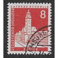 BERLIN -1956 8pf 'TOWNBUILDINGS' FINE USED (EBI...