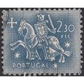 PORTUGAL, Seal of King Dinis, horseback, blue 1...