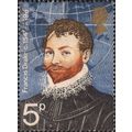 GB, Sir Francis Drake, blue 1973, 5p, #2