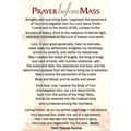 Prayer Before Mass, Prayer After Mass, Prayer C...