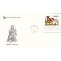 United States 1984 American Dogs FDC New York c...