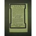 1902 The Travelers Insurance Company Ad - No ne...