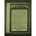 1902 The Travelers Insurance Company Ad - Darke...