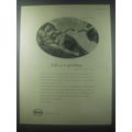 1954 Esso Oil Ad - Life is a privilege
