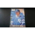 1991 Fleer Ultra Card # 150 Brent Mayne Excelle...