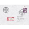 West Berlin 1979 Frankfurt Airport Registered F...