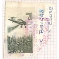 Poland 1977 - 20z black olive - Crop Spraying P...