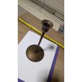 Vintage brass candlestick holder