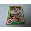 1990 CMC Card # 156 David Miller Very Good-Exce...