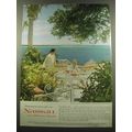1959 Nassau and the Bahama Islands Tourism Advertisement - Breakfast by the sea