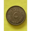 Umlaufmünze Ägypten 5 Millimes 1973