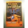1996 Wizard RoboRally Boardgame Ad - Ever wanted to cause techno-industrial riot
